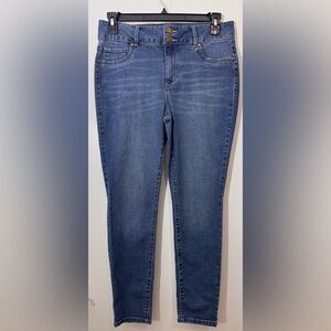 d. jeans Slim High-Rise Skinny Jeans in Blue